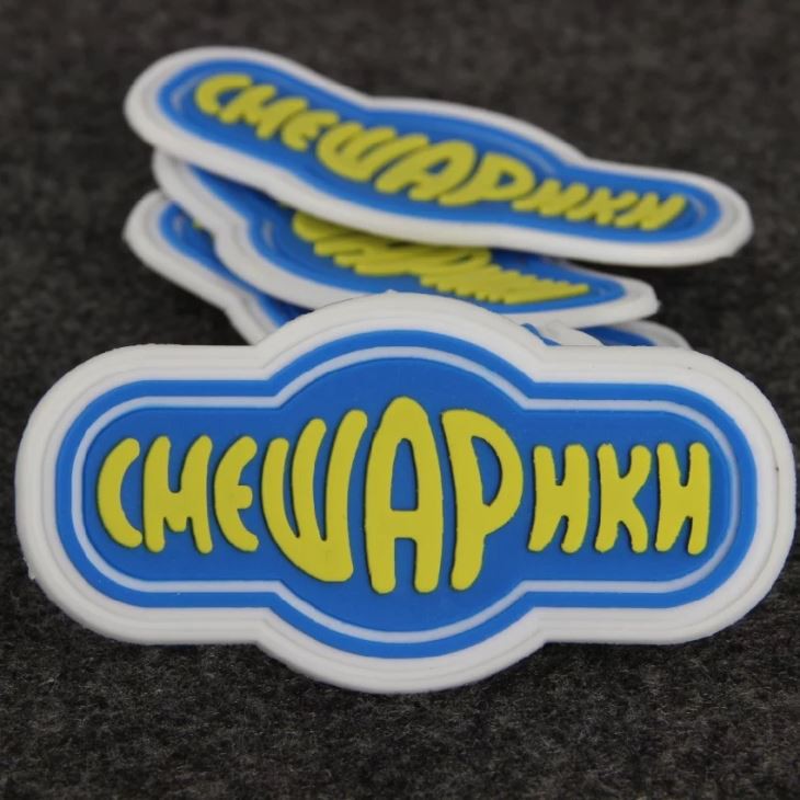 Garment Logo Etikett PVC Gummi Patch