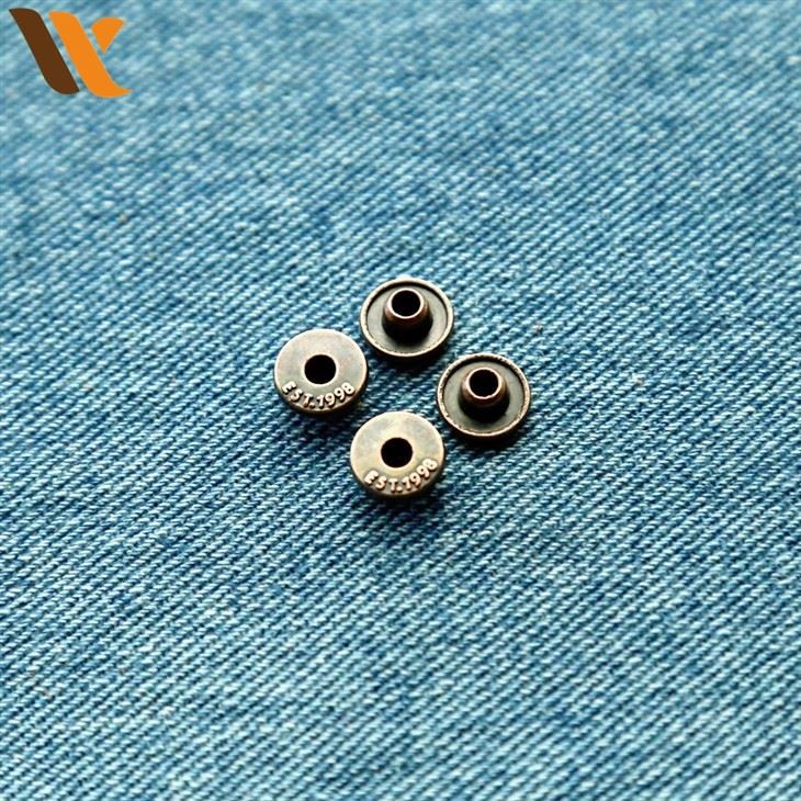 Button Produsent Custom Jeans Metallnagler